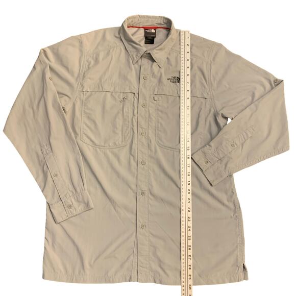 Lot of 4 Mens Shirts Long Sleeve Medium Button Front J. Crew North Face Columbia - Picture 8 of 16